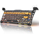 GravaStar Mercury K1 Pro Wireless Mechanical Gaming Keyboard, 75% Layout RGB Custom Keyboard, Aluminum Alloy Matte Black Frame with Phoenix-Inspired Keycaps, Hot-Swappable Linear Switches – CyberFlare | K1 ProWirCyberFlare |